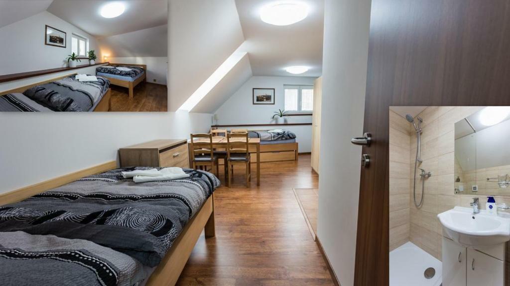 Attic Rooms Tabor Bagian luar foto